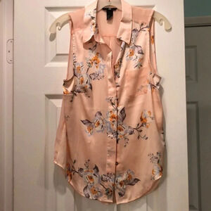 H&M Silk Floral Blouse